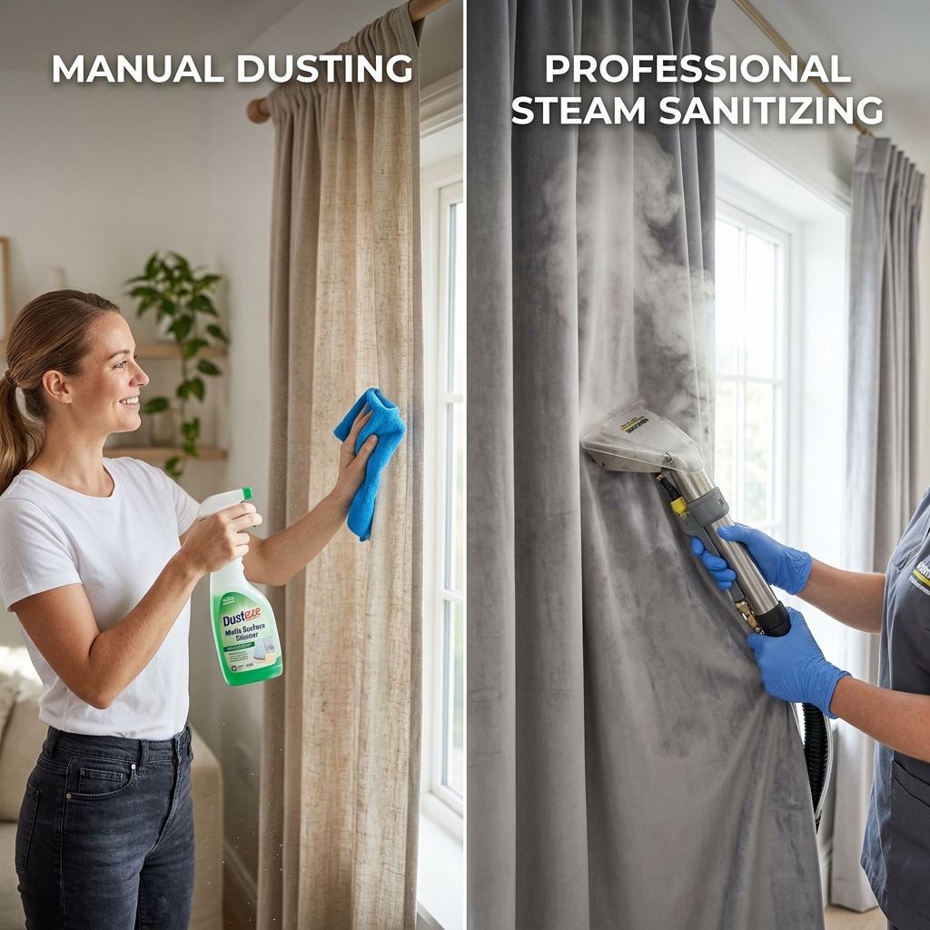 Why DIY Curtain Cleaning Sometimes Makes Things Worse