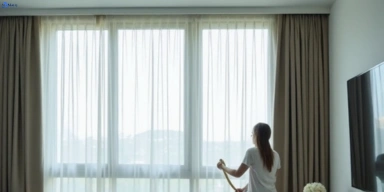 Delicate sheer drape cleaning chippendale-nsw Fresho Curtain Cleaning